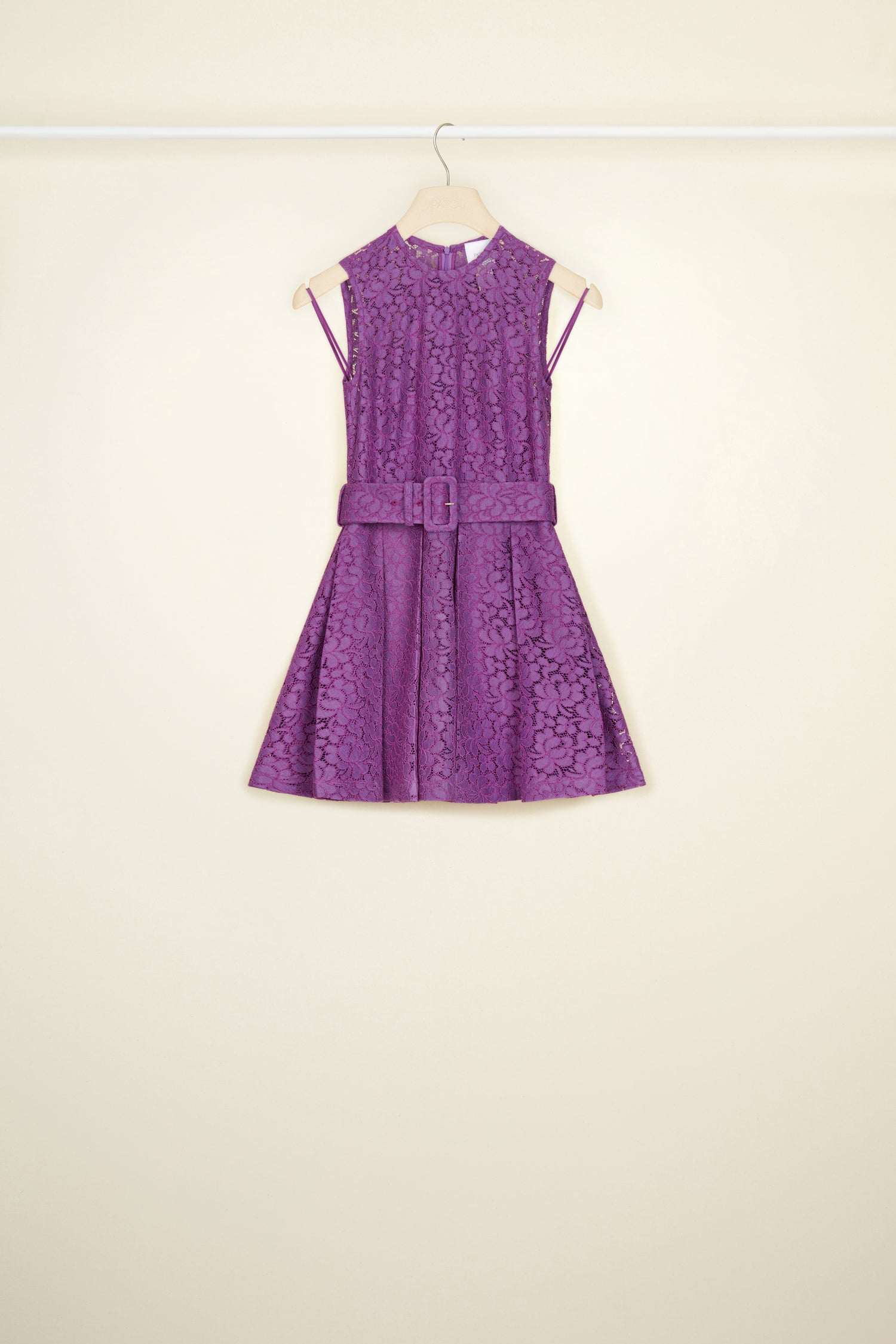 Patou DR089 robe dentelle éco anemone mini