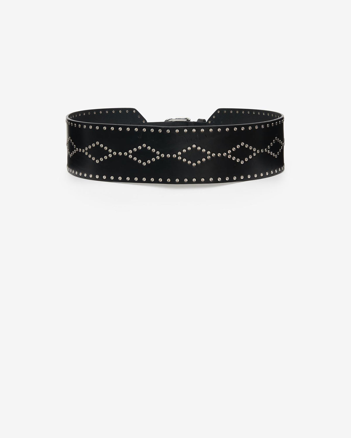 Isabel Marant Lucie CE228BFA ceinture cuir noir 7 cm