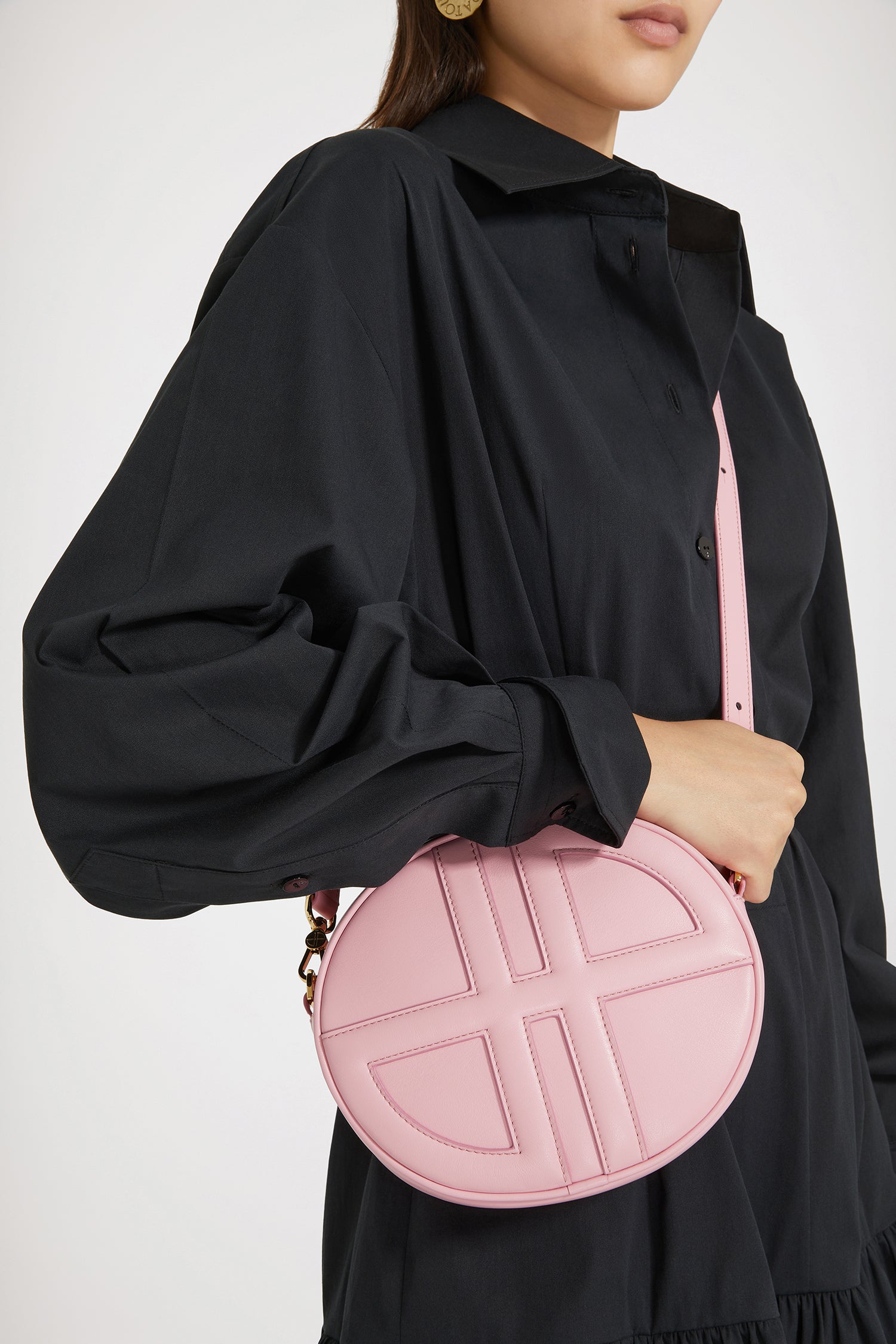 Patou Bags P24BA0045100456P sac rose cuir