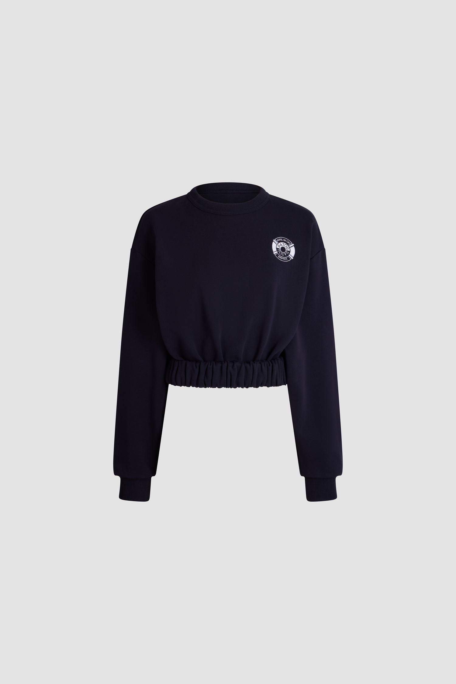 Patou Sweatshirt SP065 sweat crop bleu XS coton bio