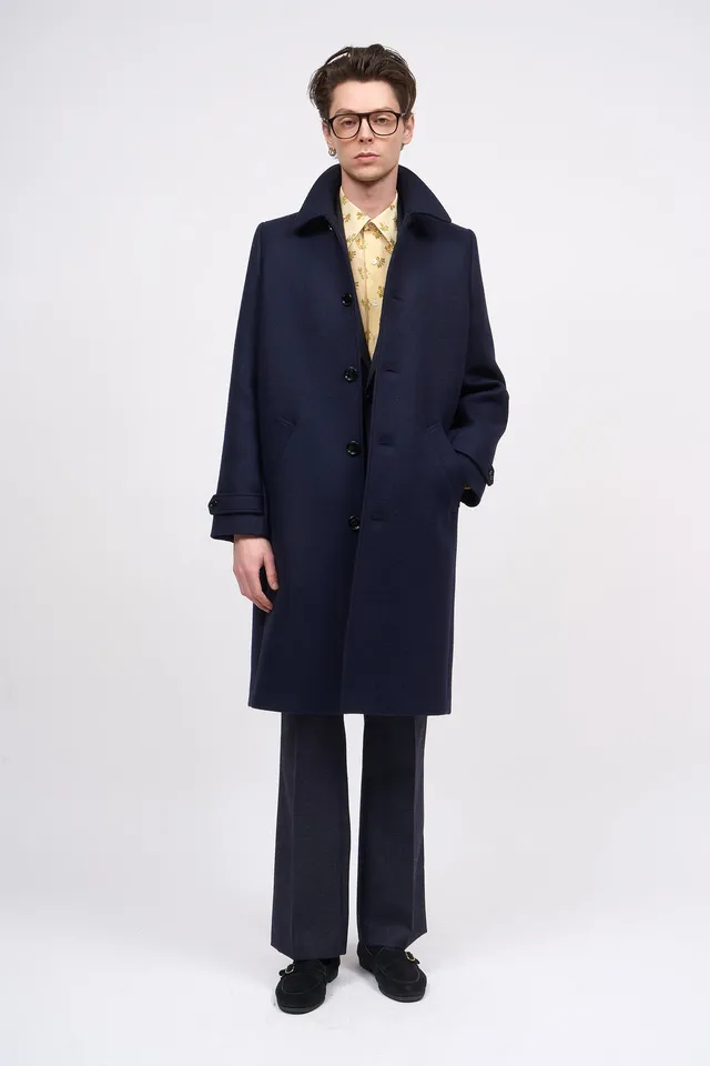 Paul & Joe Simone manteau long laine feutrée
