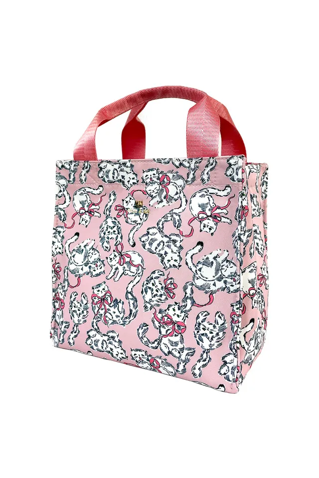 Paul & Joe Sacs Petit sac cabas rose chats TU