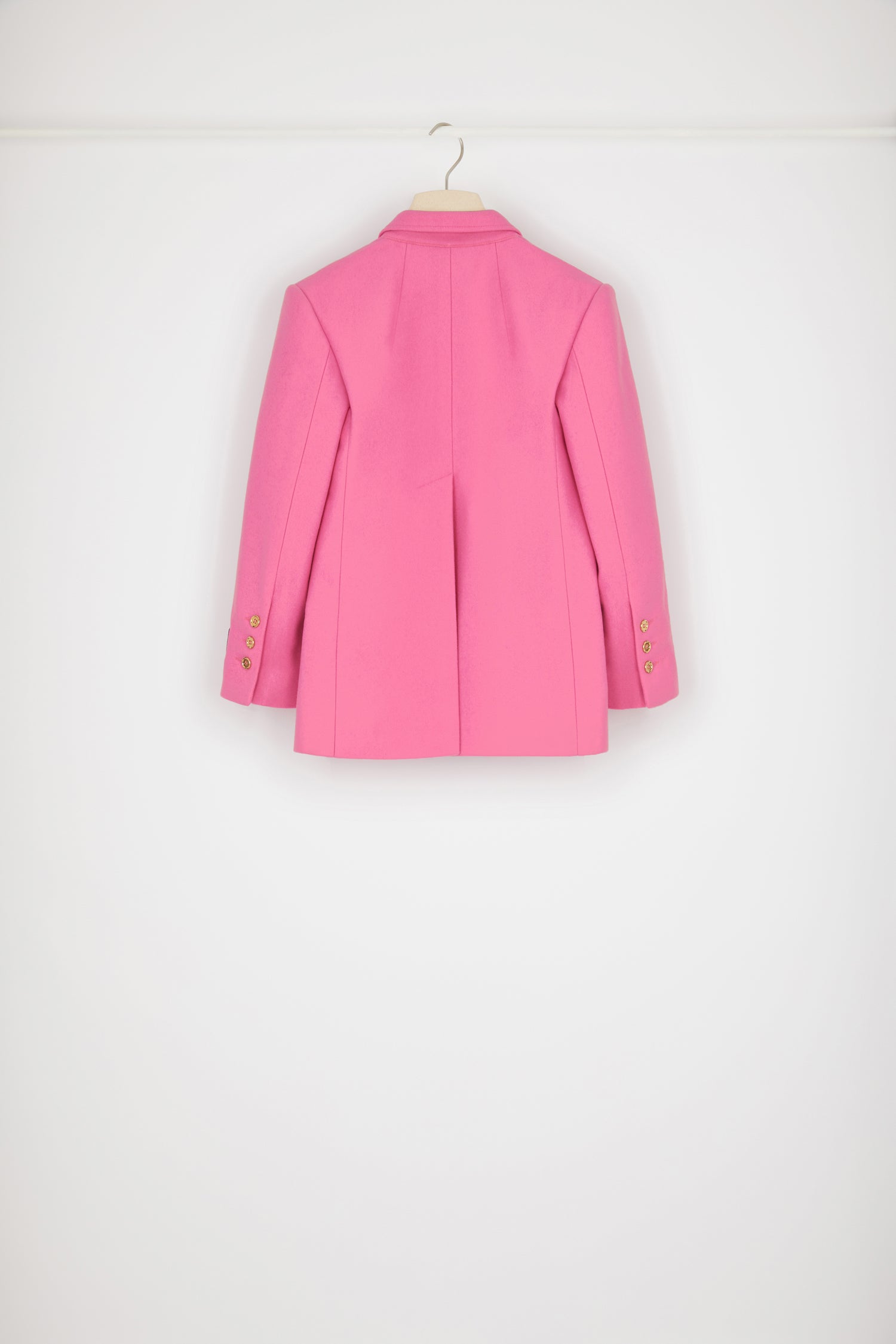 Patou H22JA0270003451P veste croisée rose laine taille 38