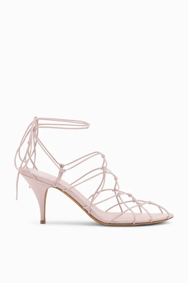 Ulla Johnson Colette Escarpins cuir vegan Wisteria 75 mm