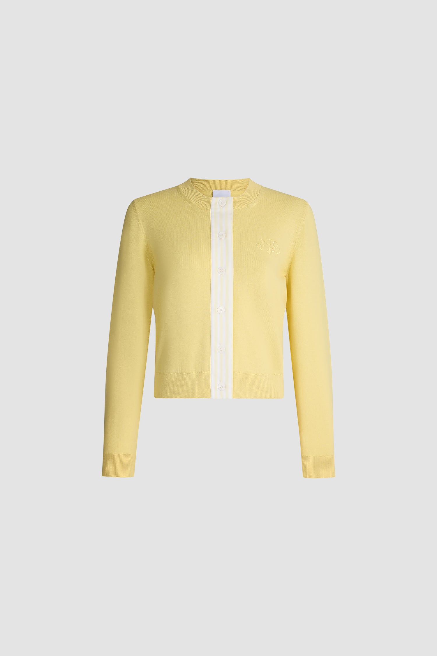 Patou KN343 gilet court Lemonade coton