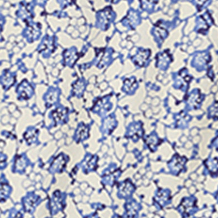 Isabel Marant Sicilya MB0001 maillot de bain bleu floral 1 pièce