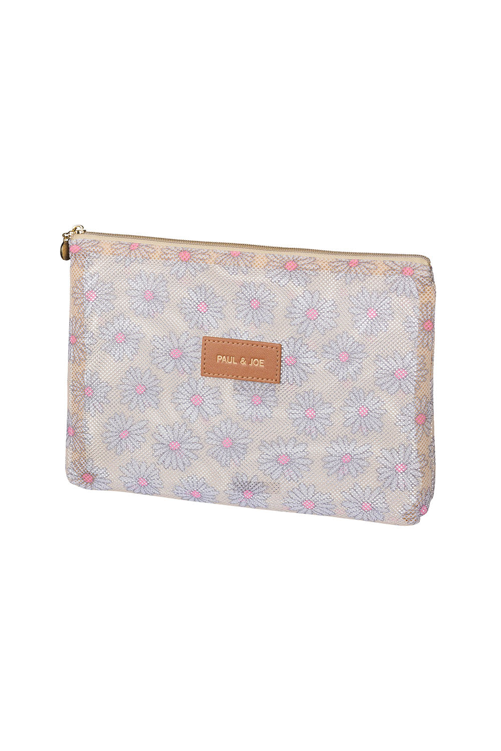 Paul & Joe pochette plate marguerites petite maroquinerie