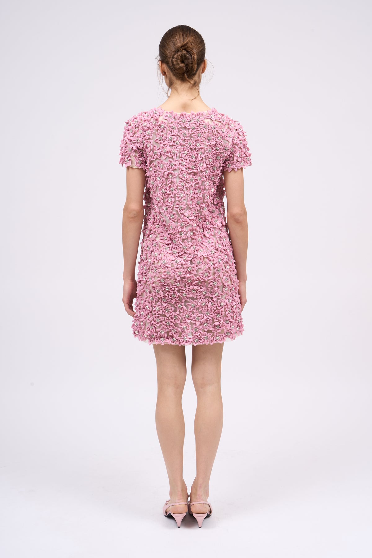 Paul & Joe Robes Robe courte Ispahan broderie fleurs strass