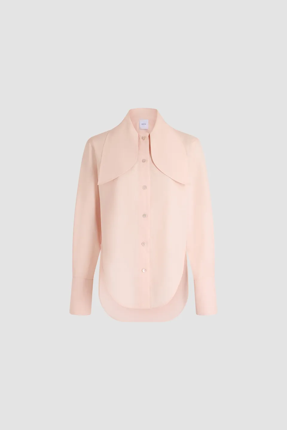 Patou H26BL0630017466P blouse coton bio rose Frost Pink