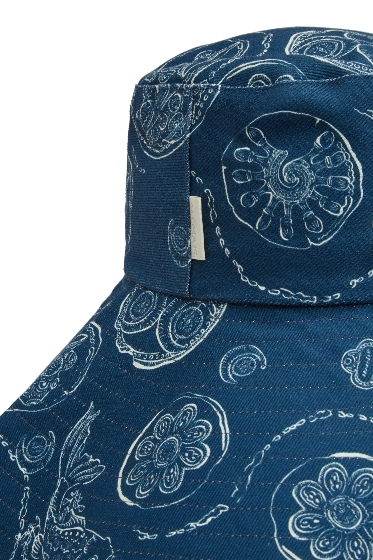 Alemaïs Lucky chapeau soleil large bord lin