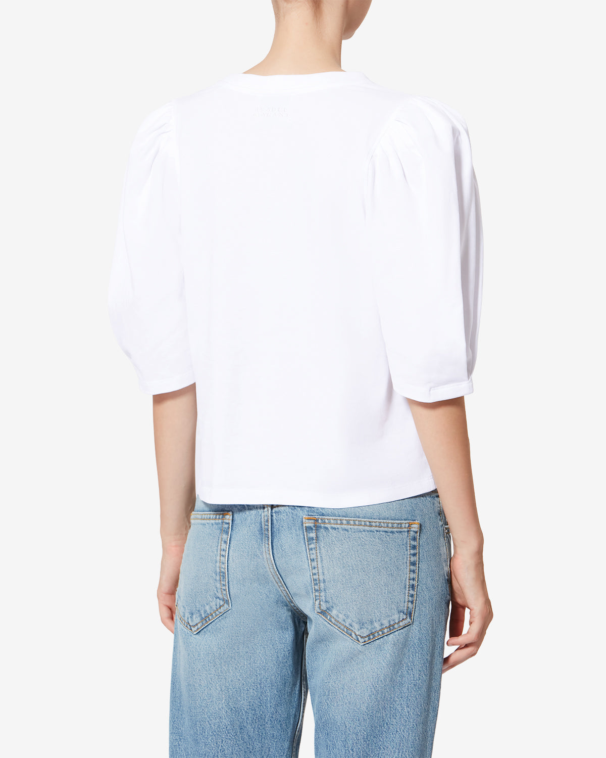 Isabel Marant Maeliss t-shirt blanc coton bio