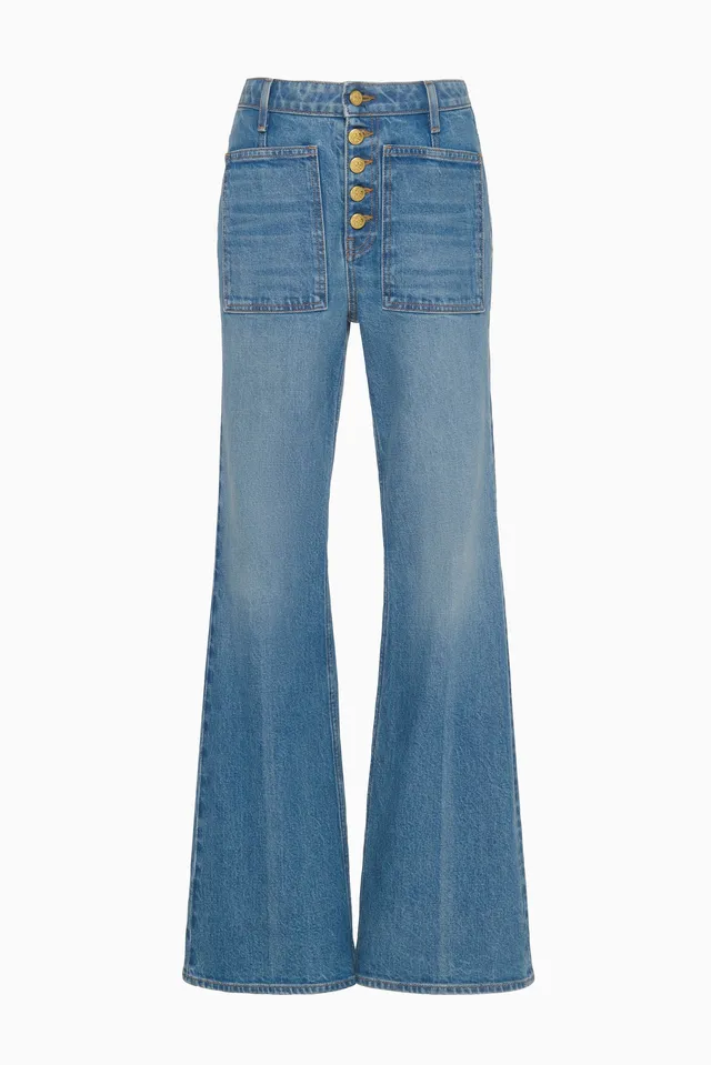 Ulla Johnson Lou jean flare Danube taille haute 31