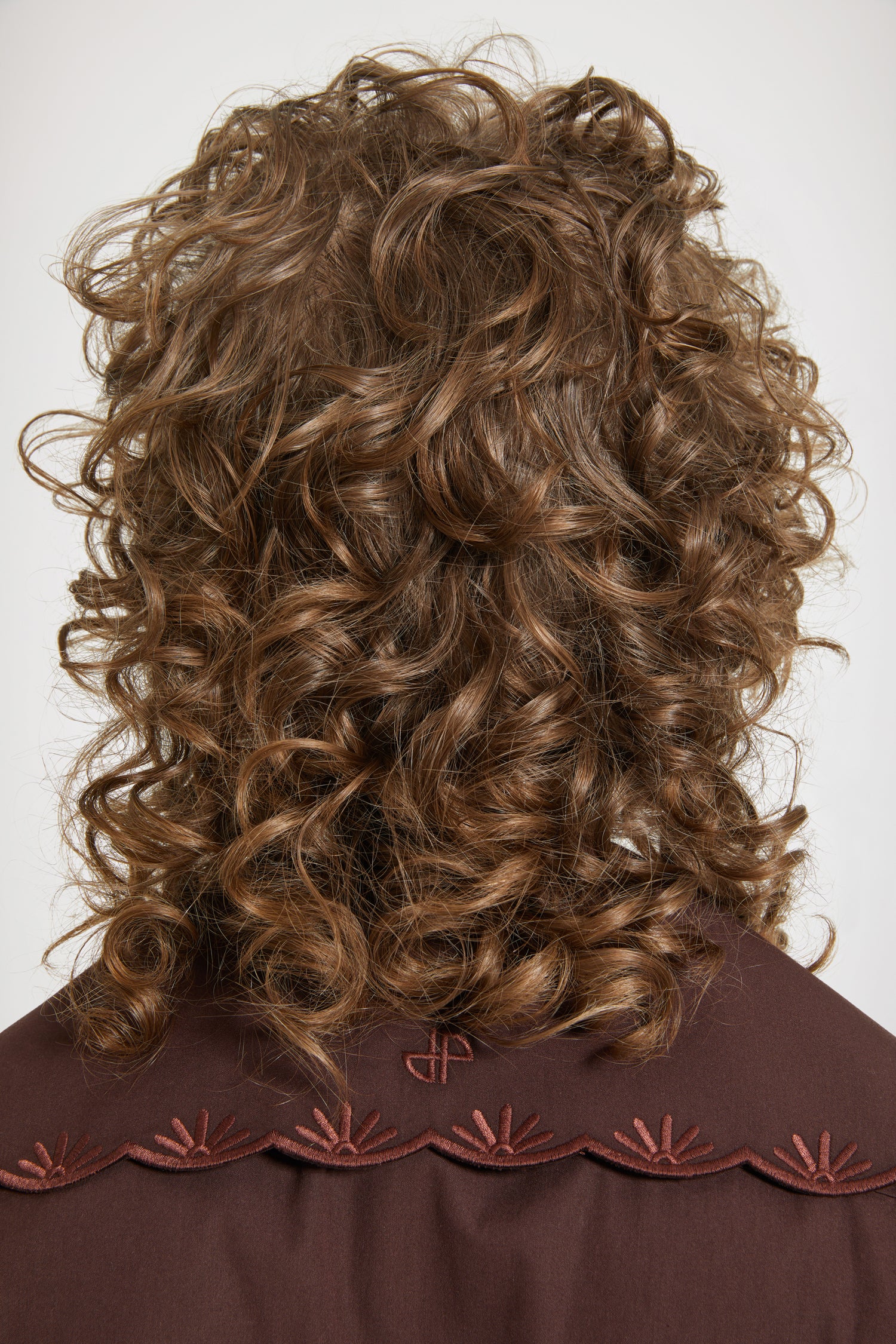Patou H23AC0530017804B col brodé coton bio marron