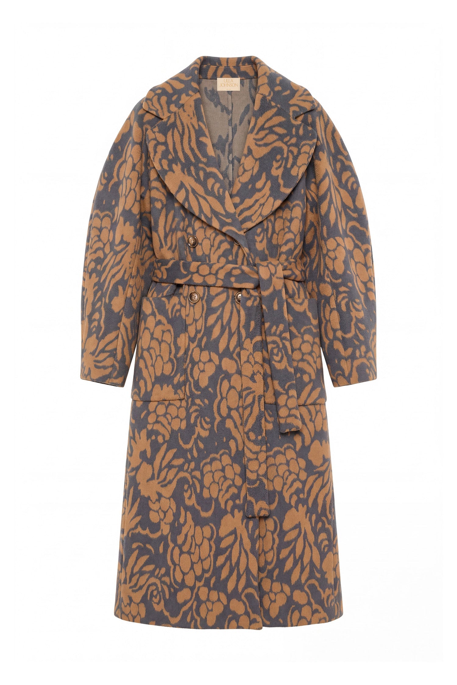 Ulla Johnson Harper FA261208 Manteau Laine Pewter