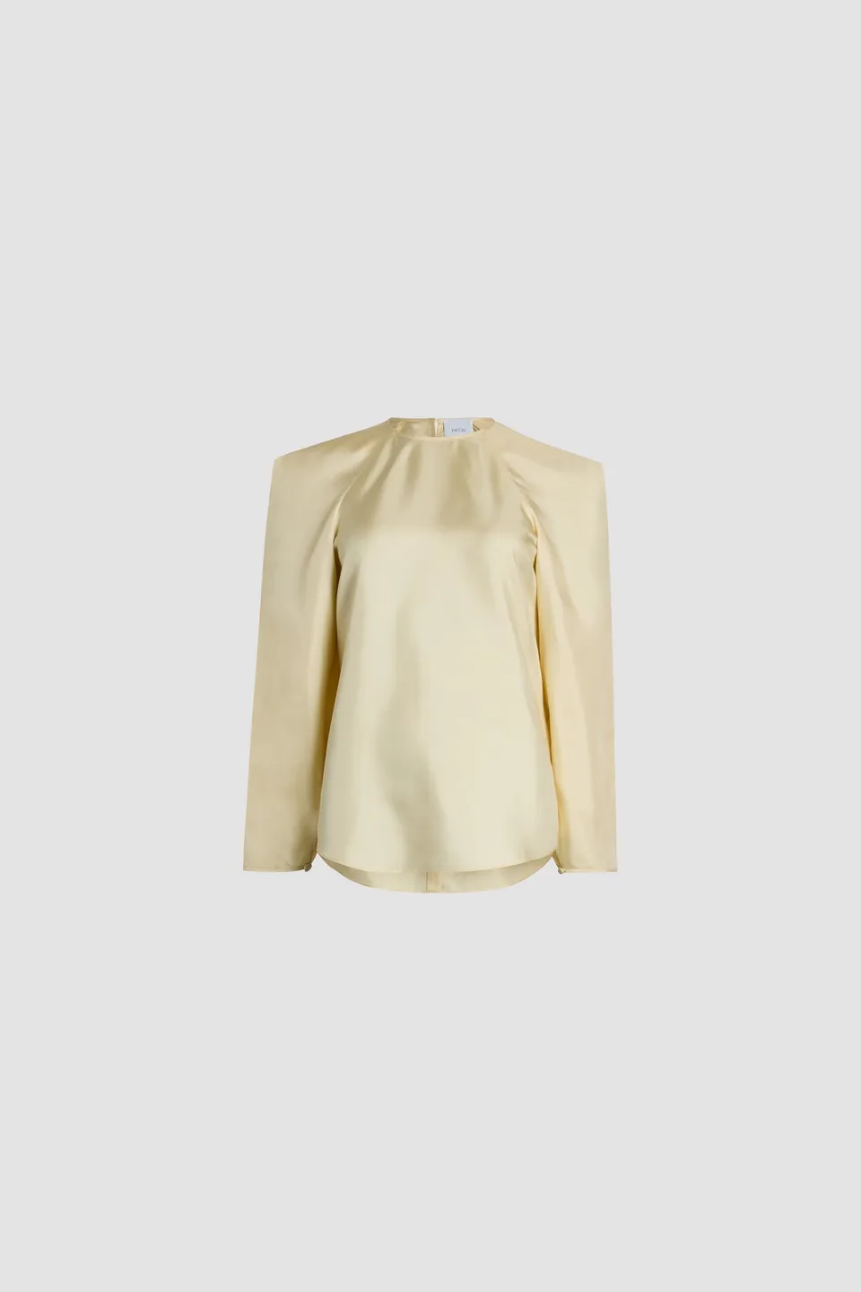 Patou Tops top TO047 Angora soie bio épaules carrées