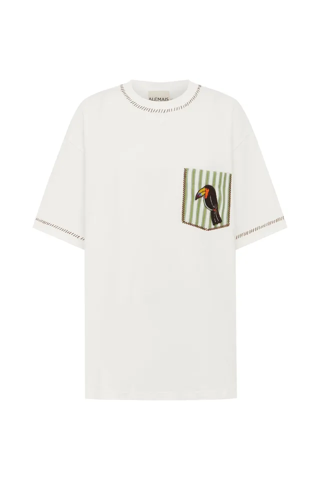 Alemais Toucan Tango tee coton bio taille M