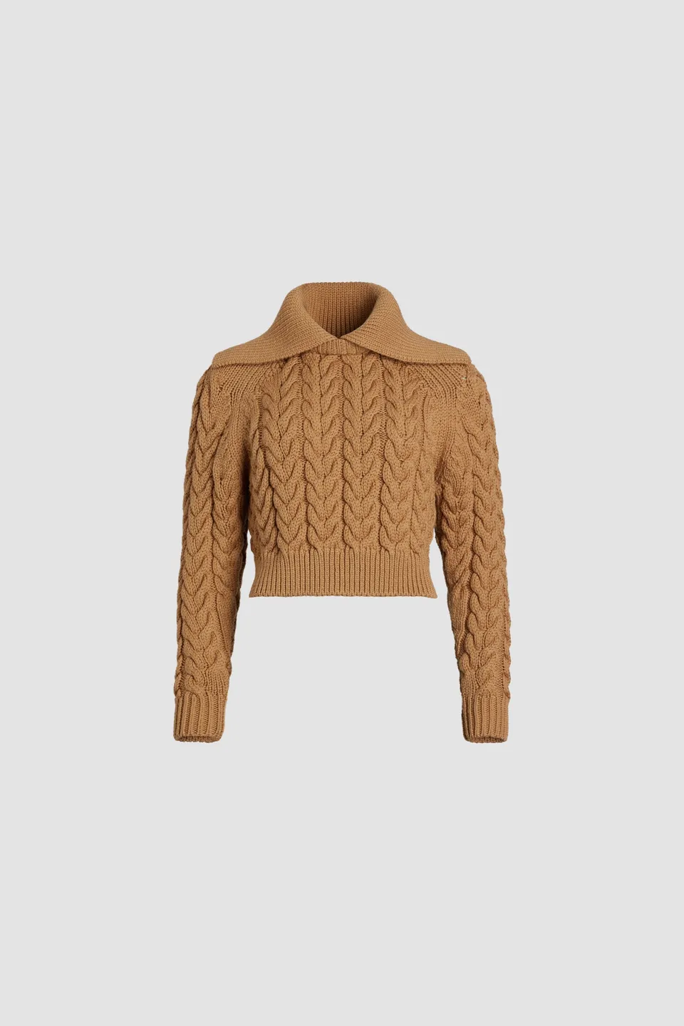 Patou KN199 pull torsadé Chestnut laine