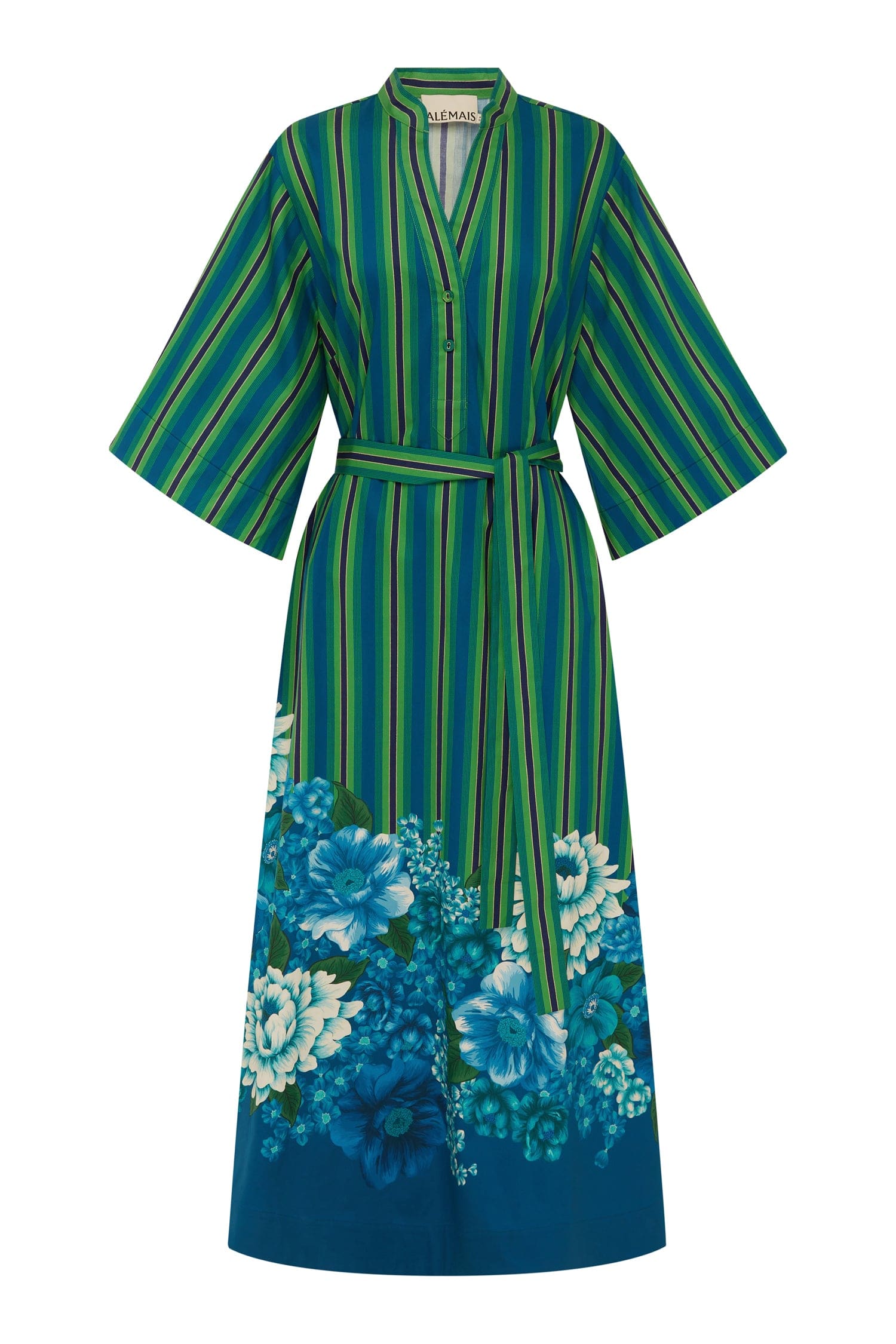 Alemäis Margo Tunic robe midi coton bio imprimé