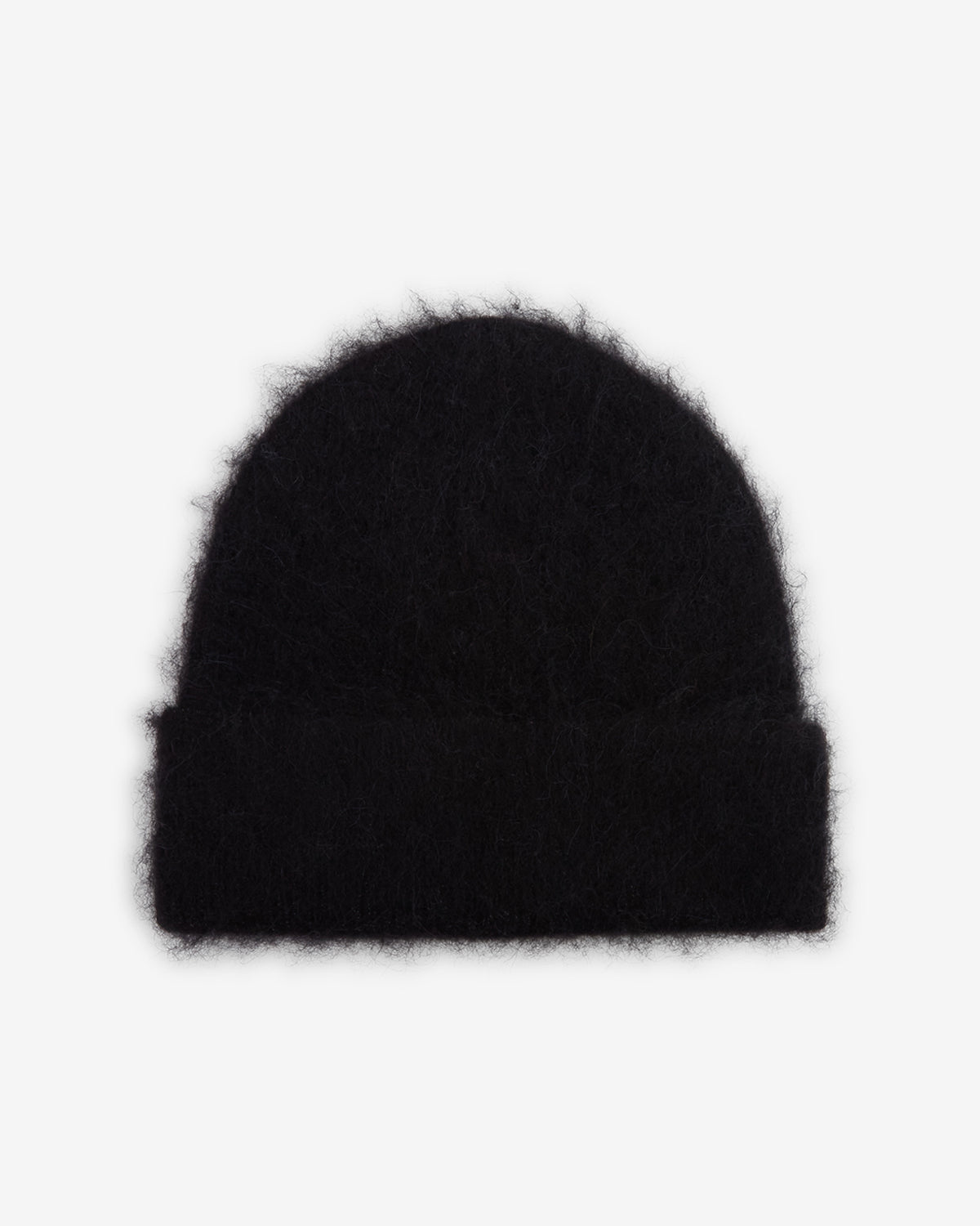 Isabel Marant Peeta bonnet noir baby alpaga