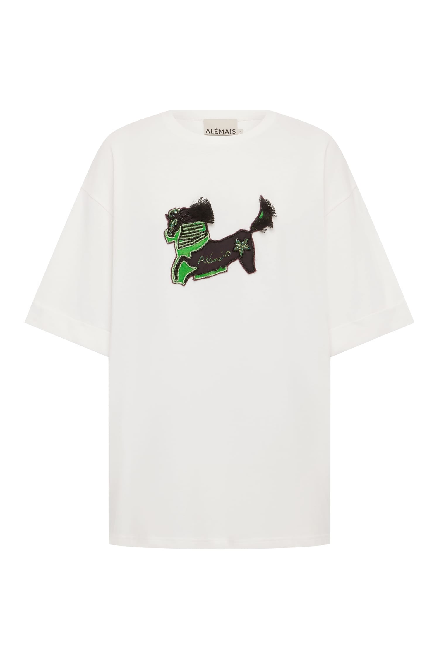 Alemais Tangible Love t-shirt coton bio brodé