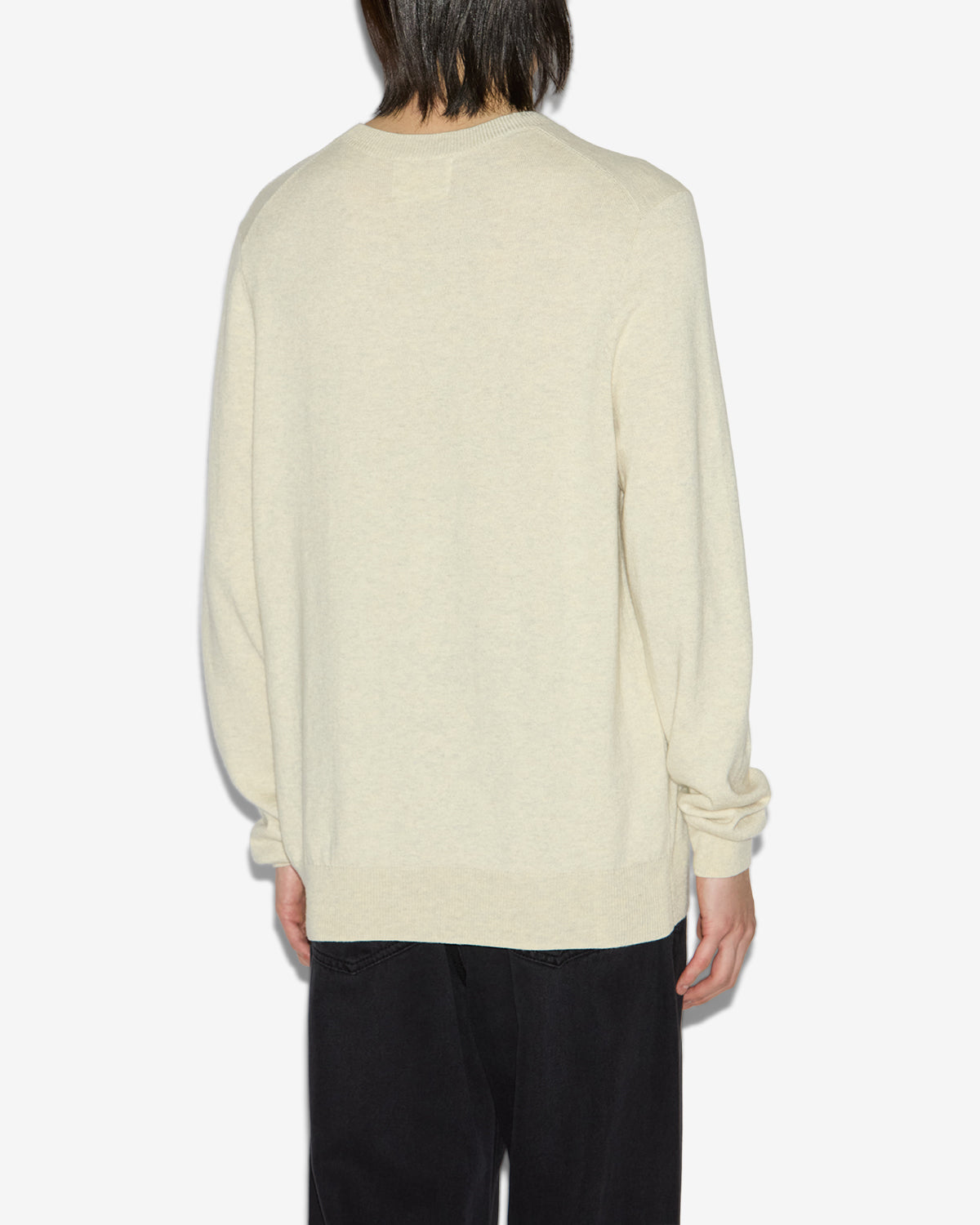 Isabel Marant Mailles Pull Evans pull gris clair laine