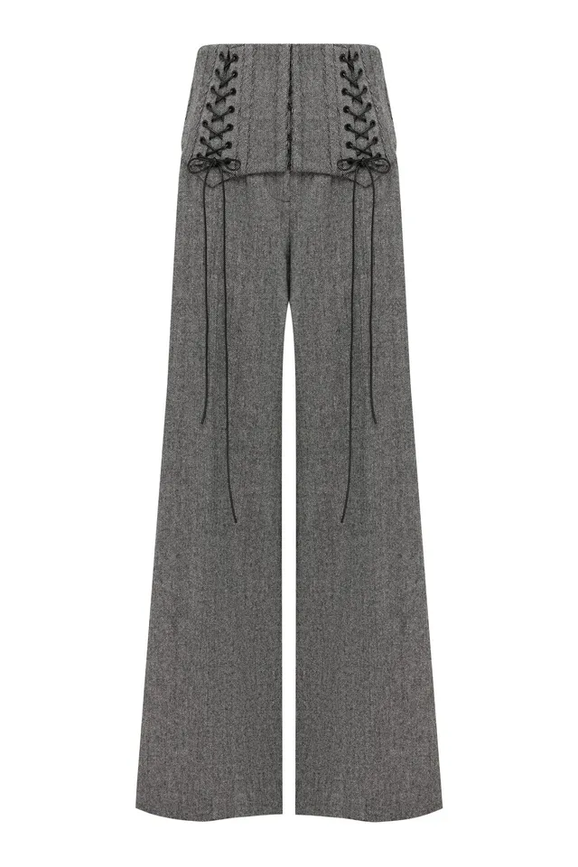 Alemäis Henri Corset pantalon tailleur laine corset