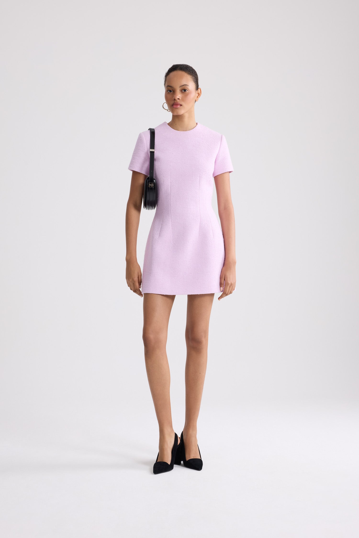 Patou DR2260241460P robe courte coton rose bonbon