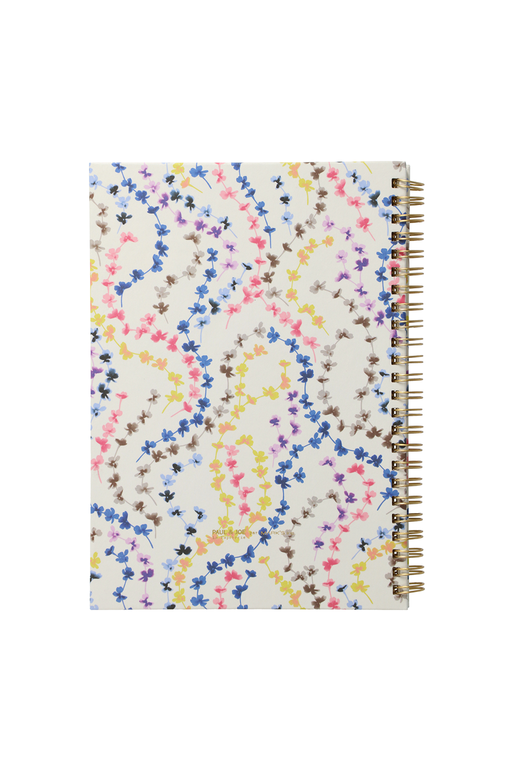 Paul & Joe Papeterie carnet A5 fleurs multicolores ligné