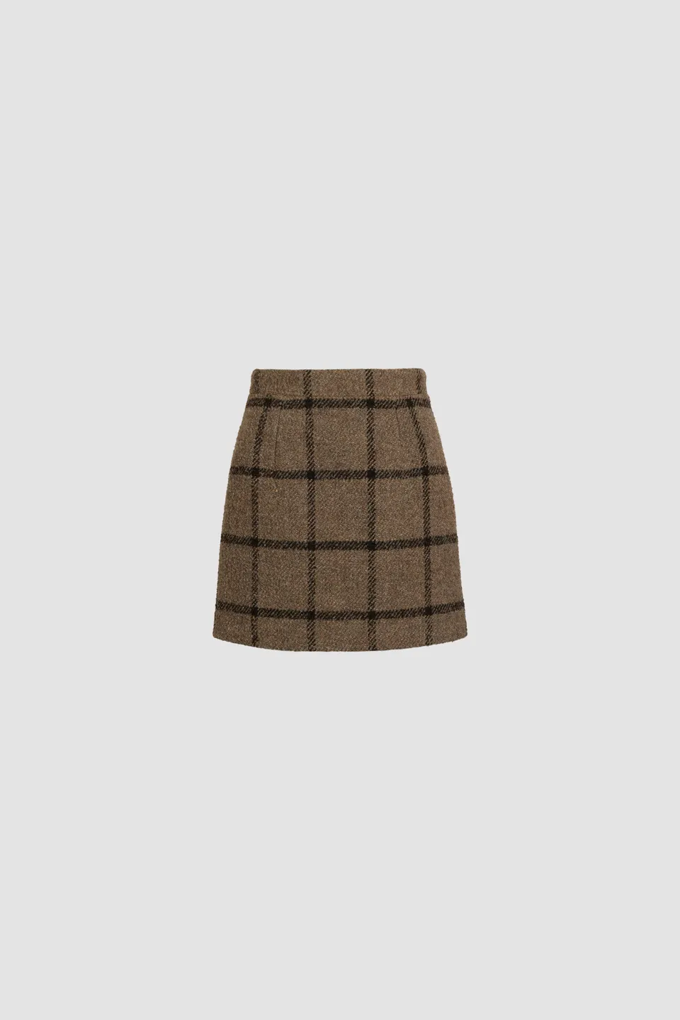 Patou Skirts H24SK07201845061 mini jupe gris à carreaux