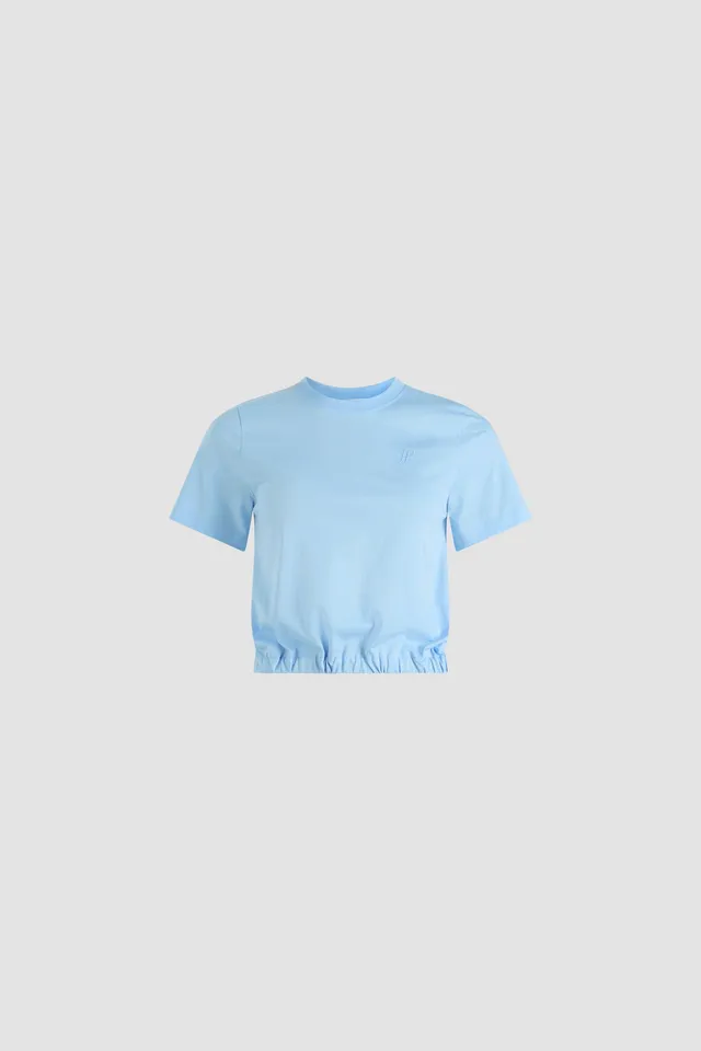 Patou T-Shirt JE150 Coton Bio Dos Ouvert Bleu XS-XL