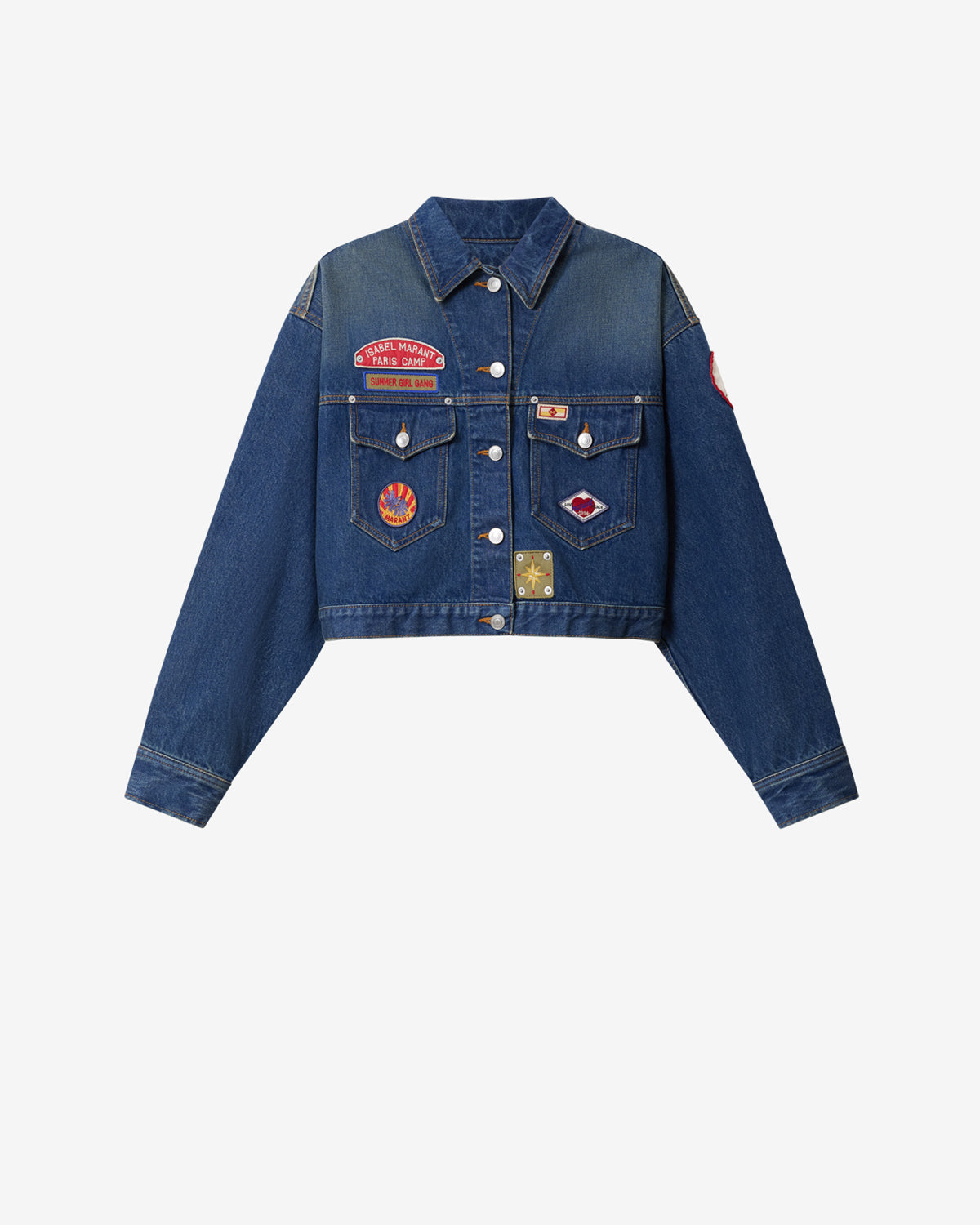 Isabel Marant Demia veste denim bleu 34 à 44