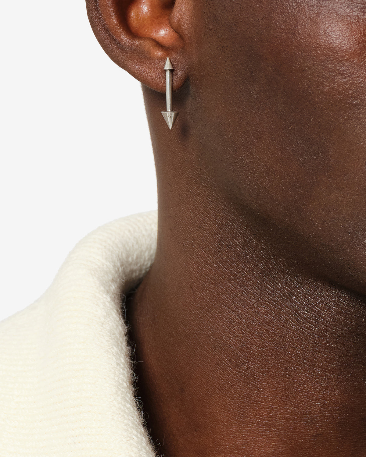 Isabel Marant Arrow boucle d'oreille argent laiton