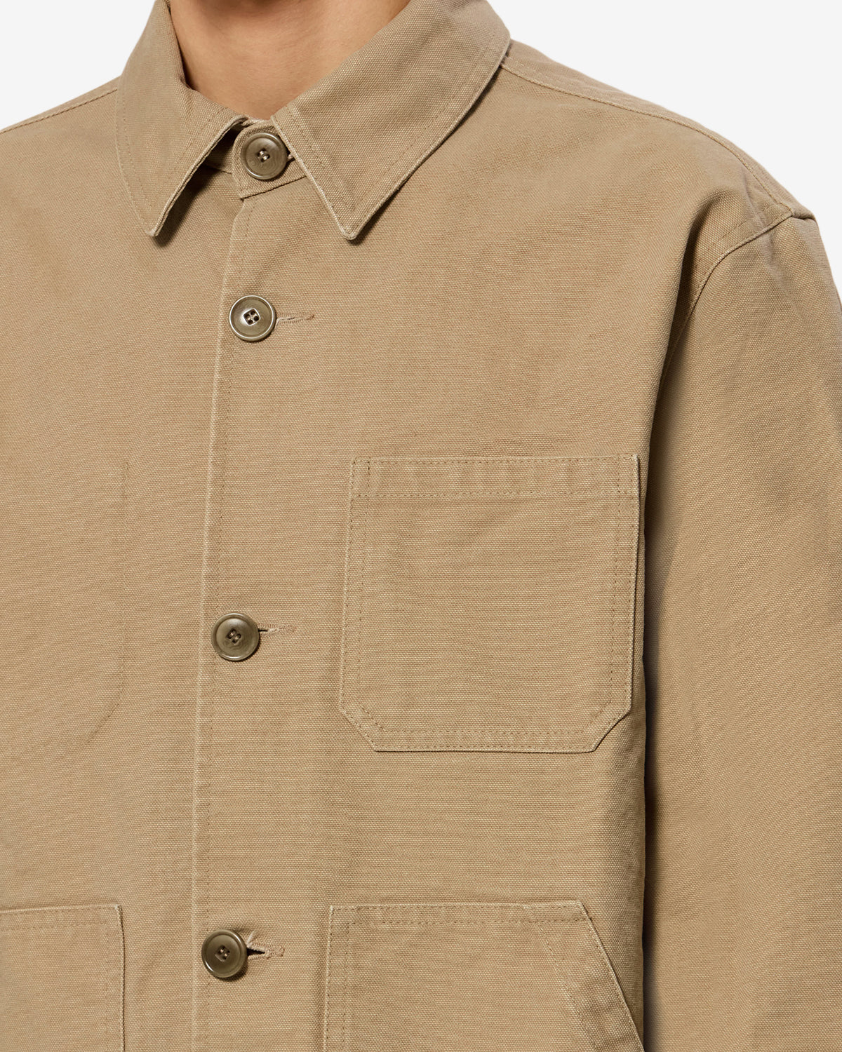 Isabel Marant Ardy VE0679HB veste coton beige