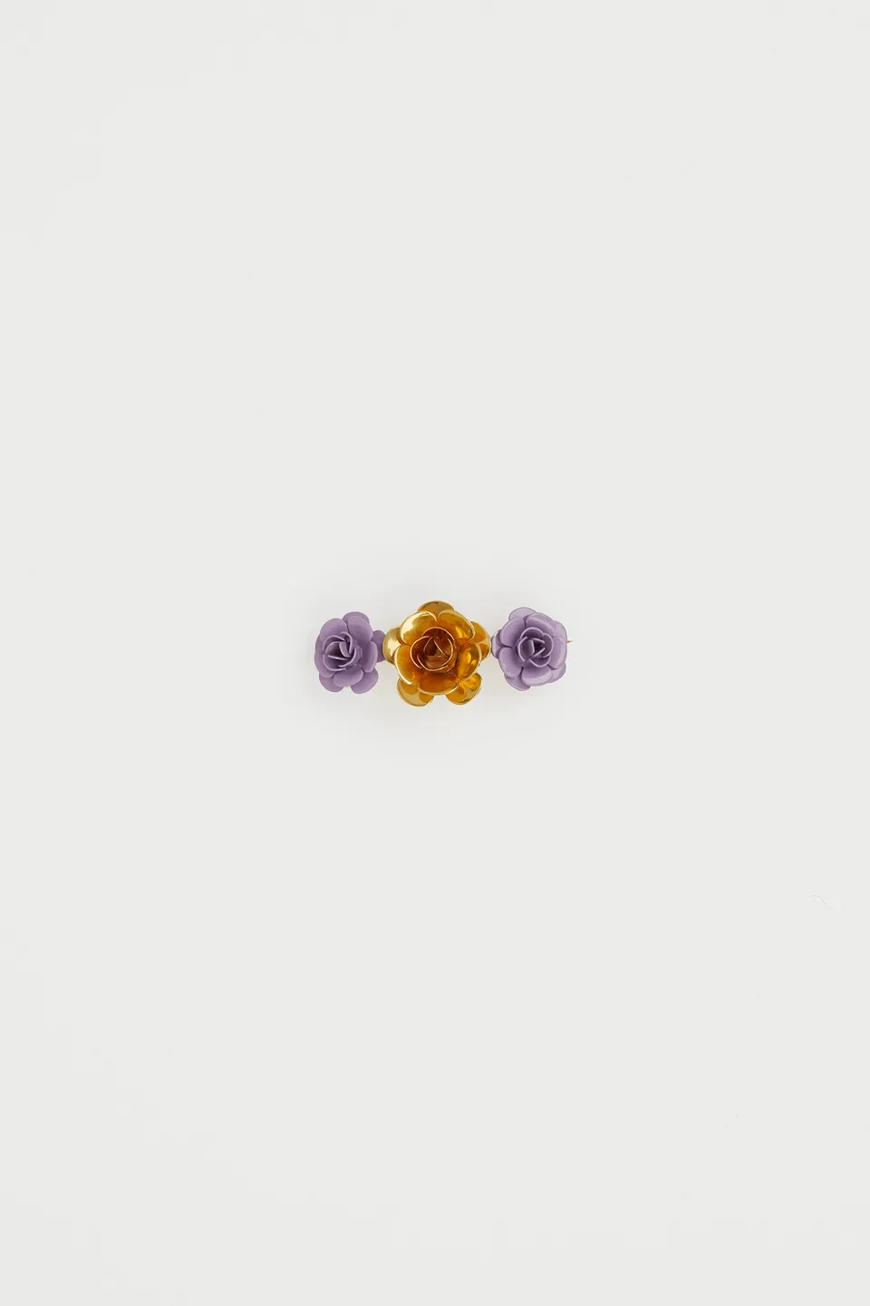 Patou H22JW0911001473W broche fleur violette