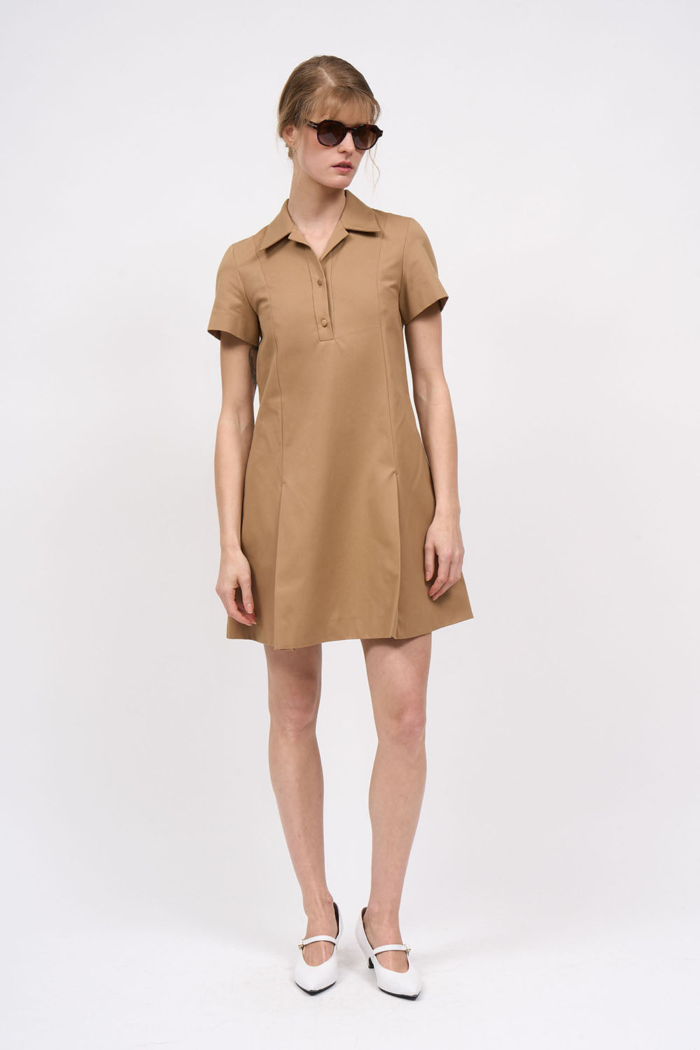 Paul & Joe Gata robe patineuse coton panama