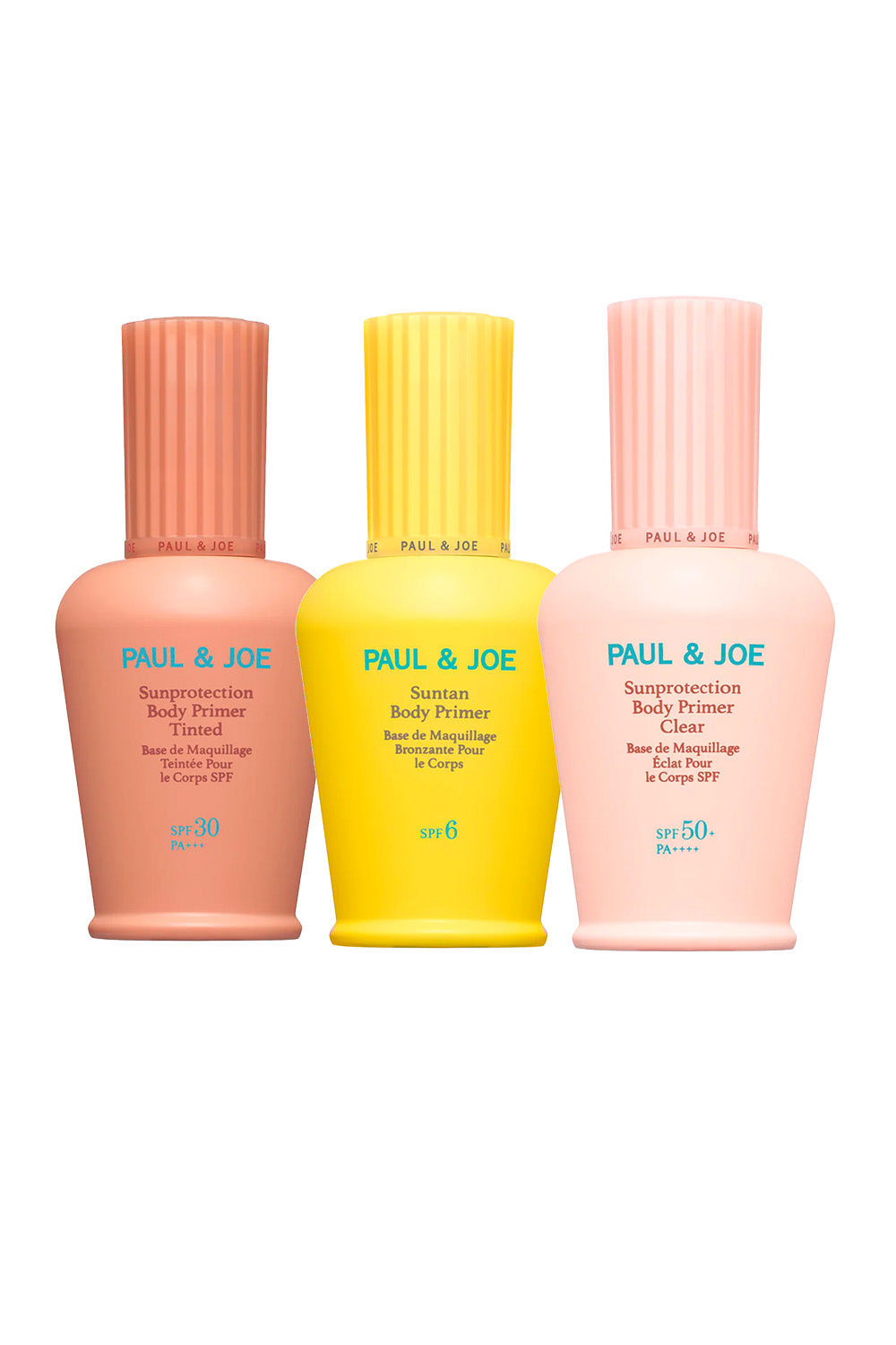 Paul & Joe Trio solaire coffret 3 bases SPF30 SPF6 SPF50+