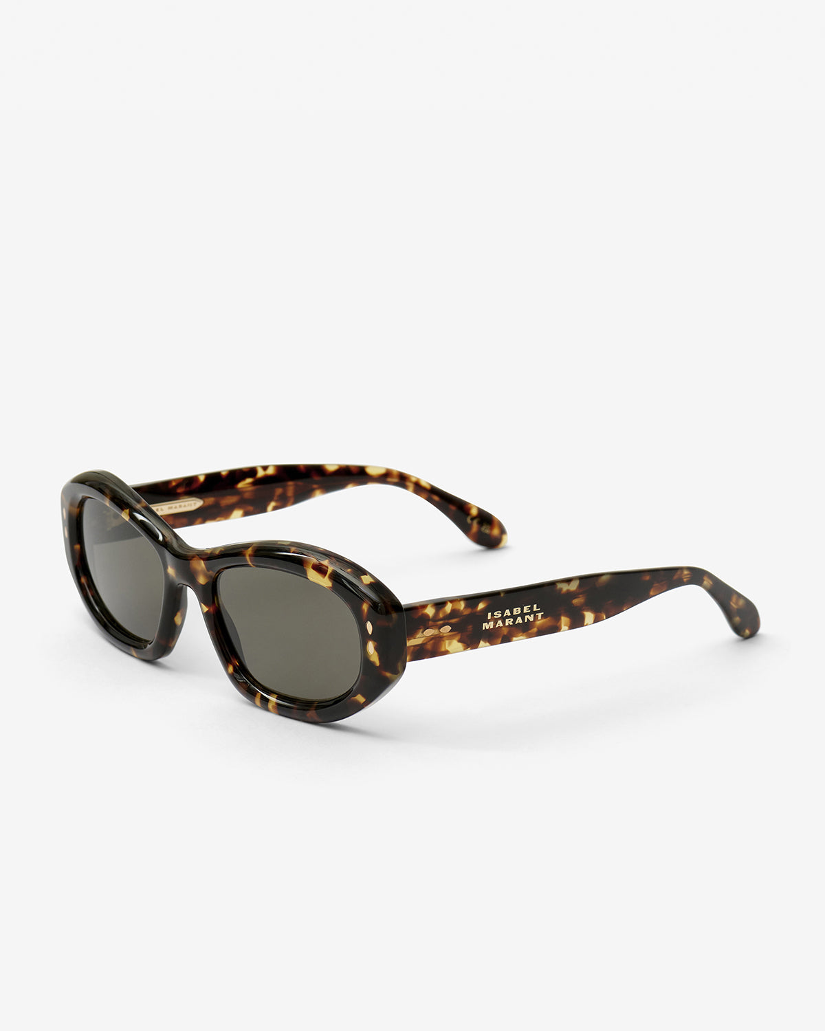 Isabel Marant Vancy lunettes de soleil havane ovale