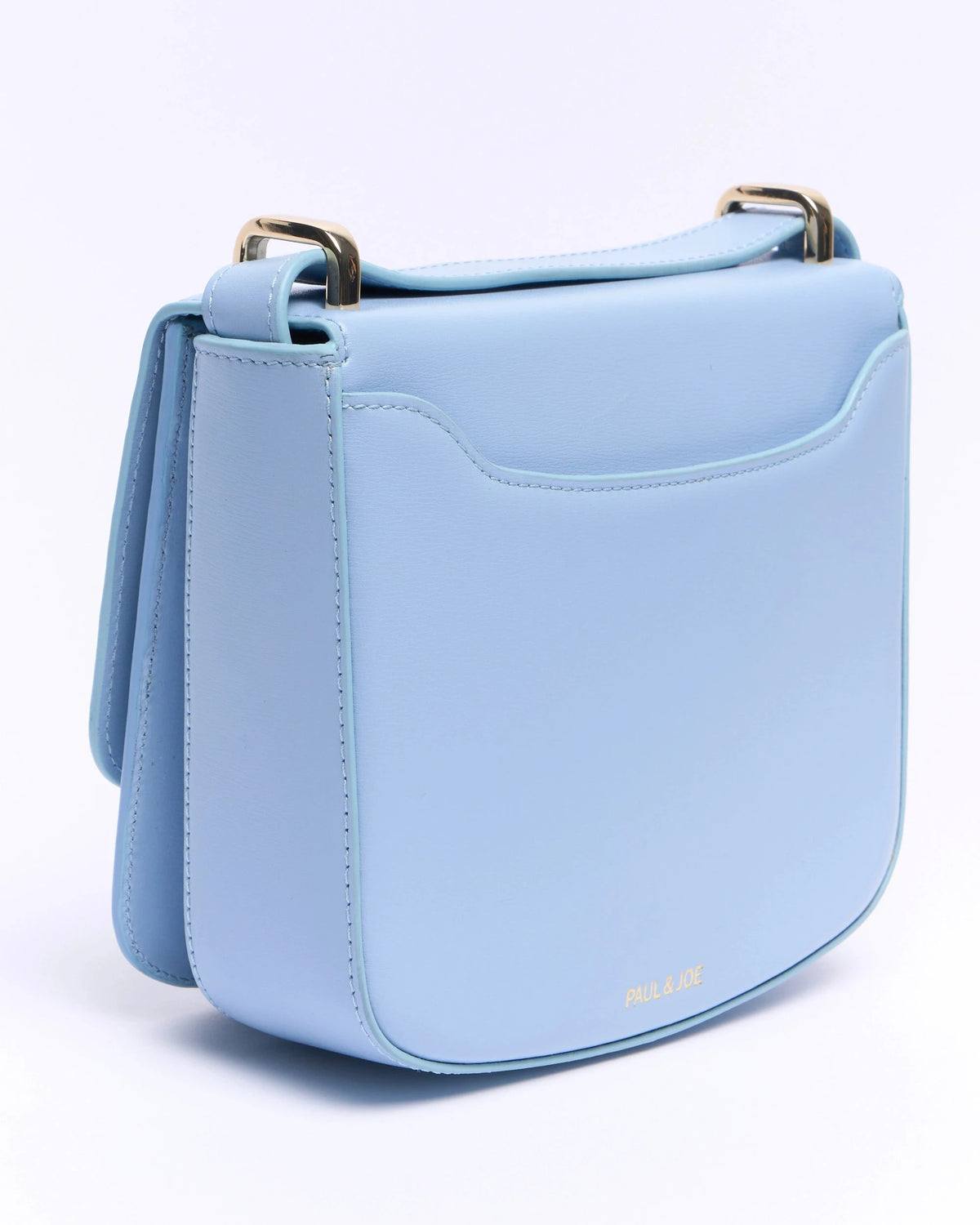 Paul & Joe Jeanne petit sac cuir lisse bleu