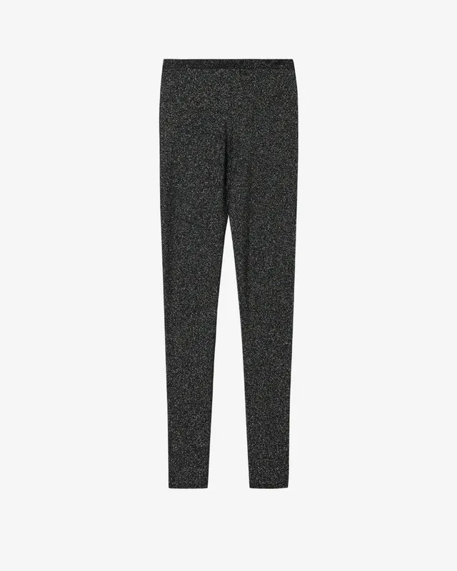 Isabel Marant Maritza pantalon legging noir lurex