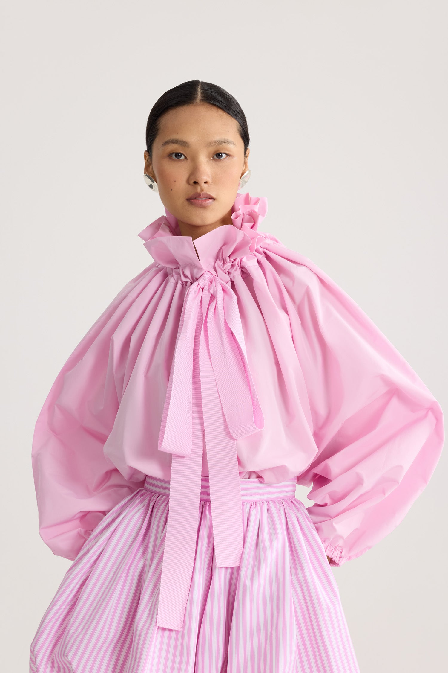 Patou TO017 top faille recyclée Primrose rose