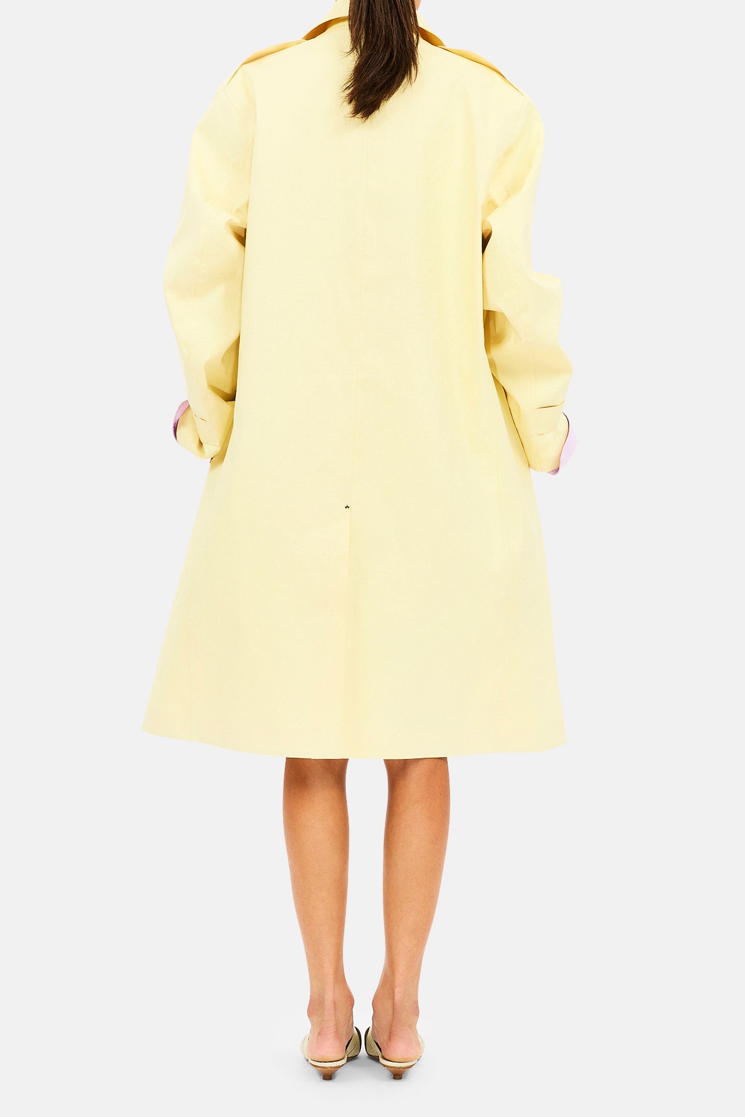 Ulla Johnson Sloane trench coton Honeysuckle Mackintosh