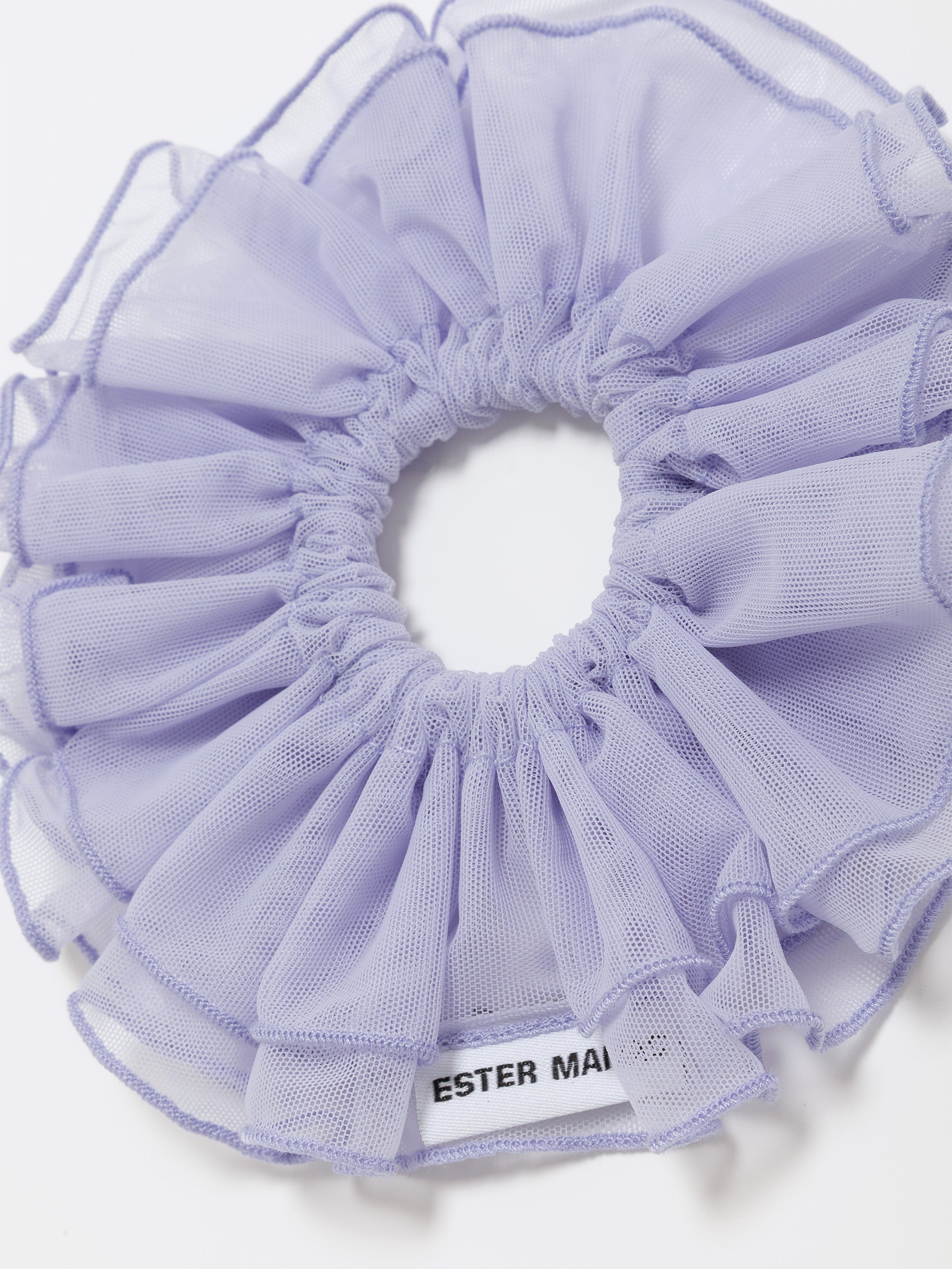 Ester Manas Lilac Cancan Chouchou lilas 16 cm volants