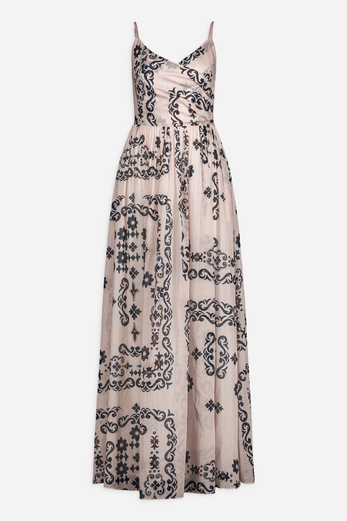 Paul & Joe Robes Sumatra robe longue coton imprimé