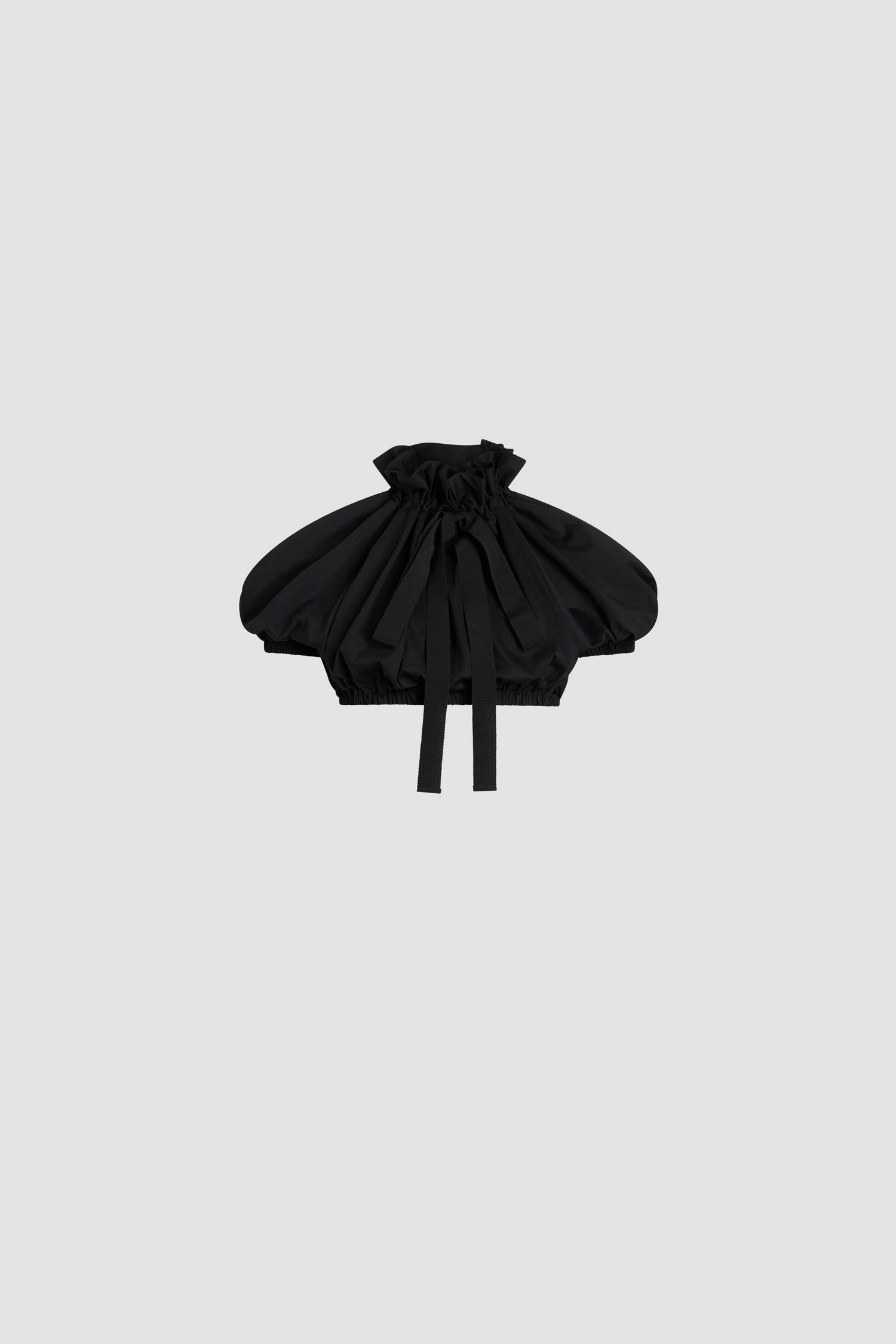 Patou JE220 top coton bio noir court manches courtes
