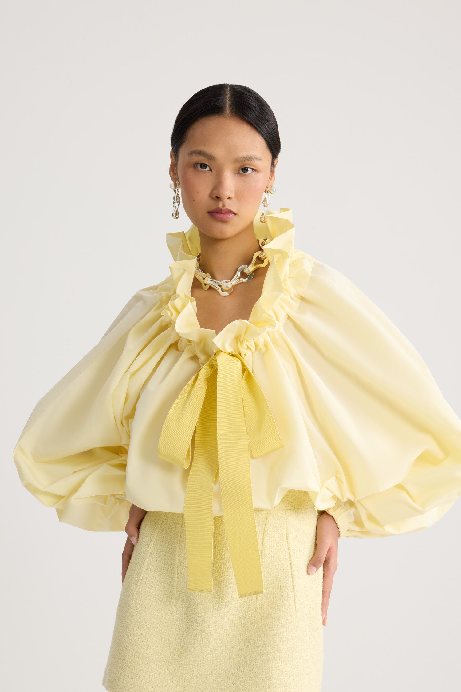 Patou Tops P26TO0170011223Y blouse jaune 34-44
