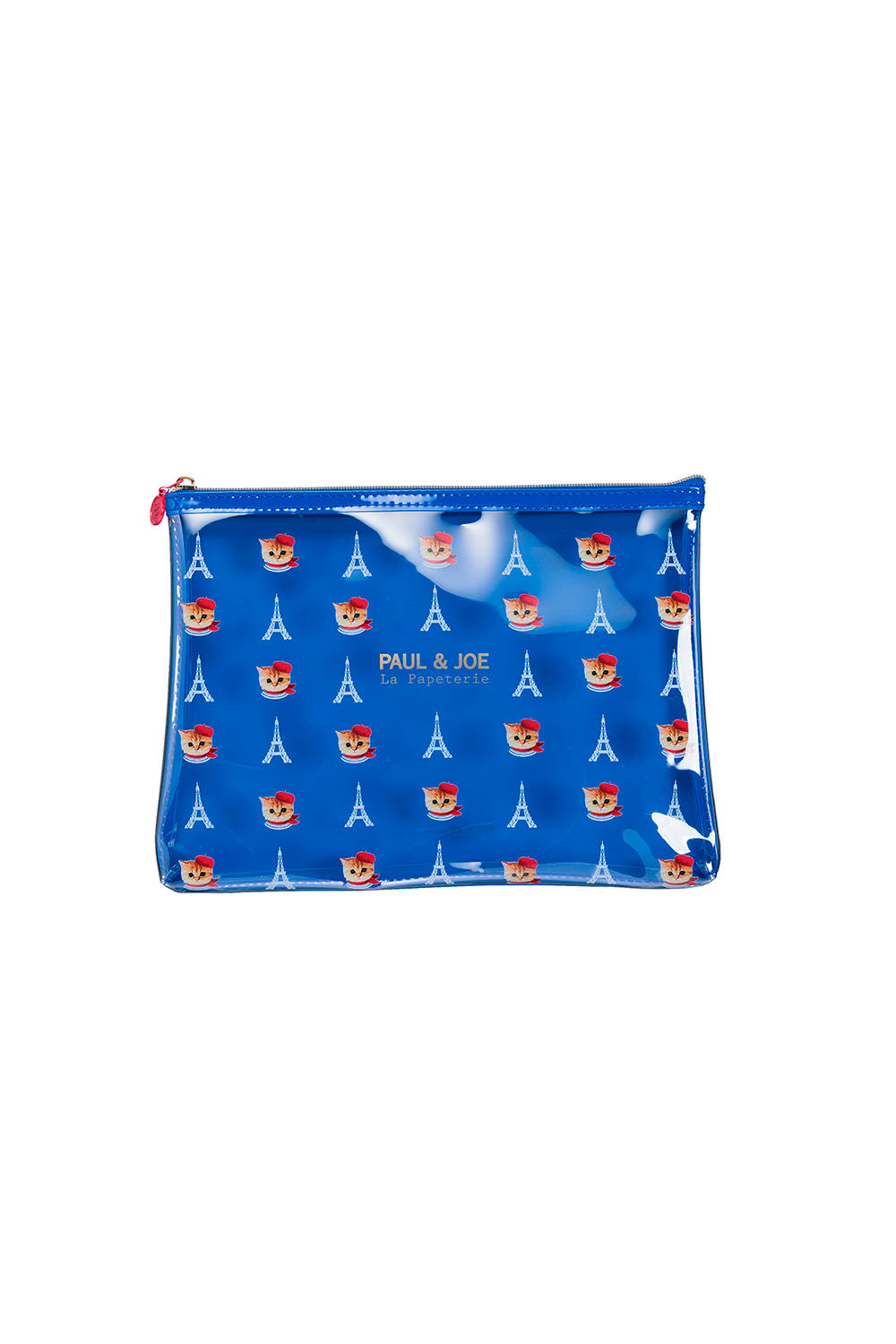 Paul & Joe Nounette in Paris pochette transparente bleu 24 cm