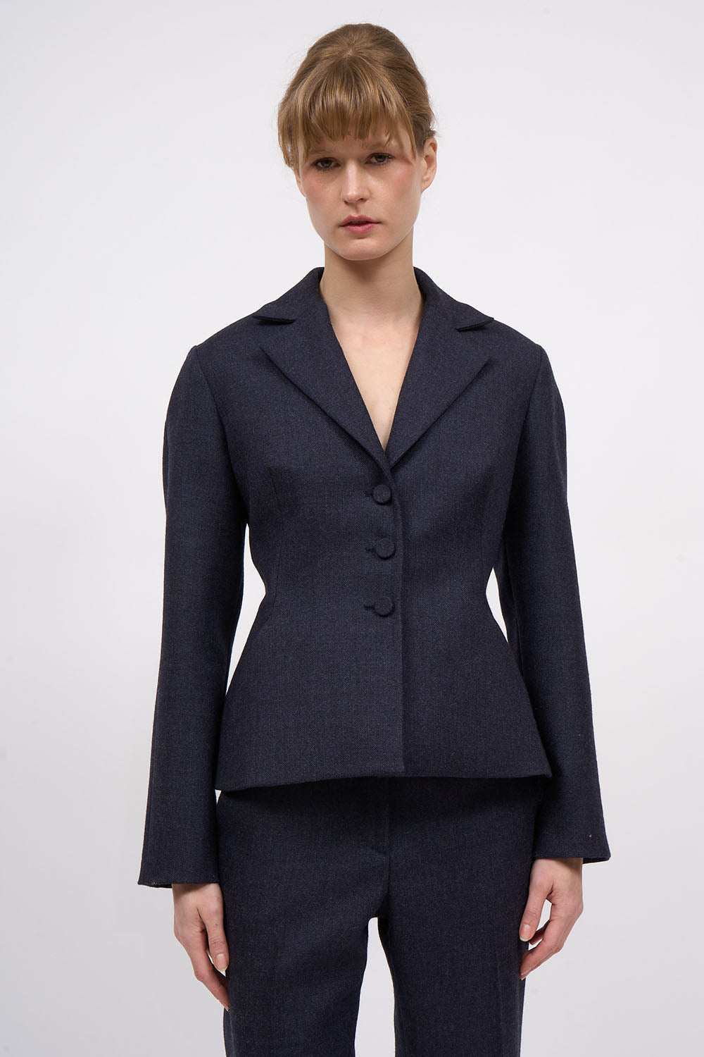 Paul & Joe Tailoring Anetha veste tailleur chamois laine