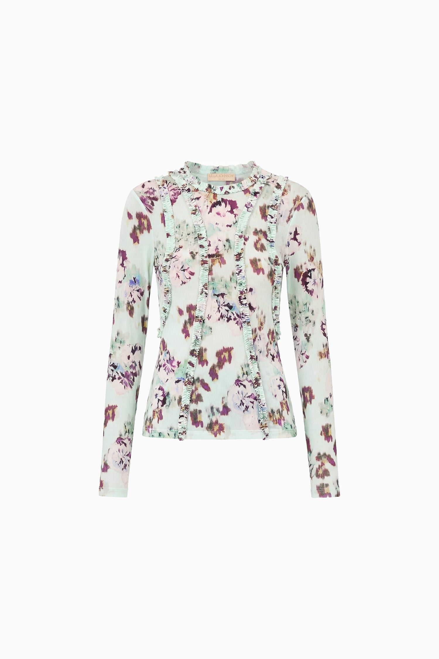 Ulla Johnson Clover haut jersey floral Oasis