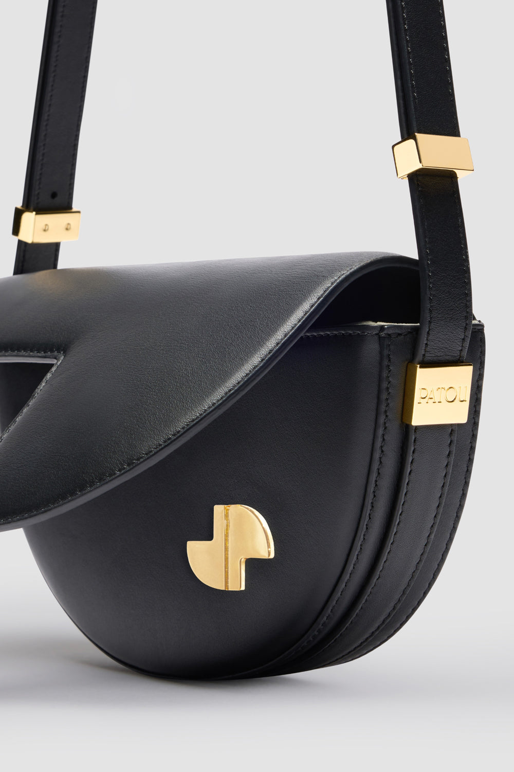 Patou Le Petit Patou BA024 sac cuir noir