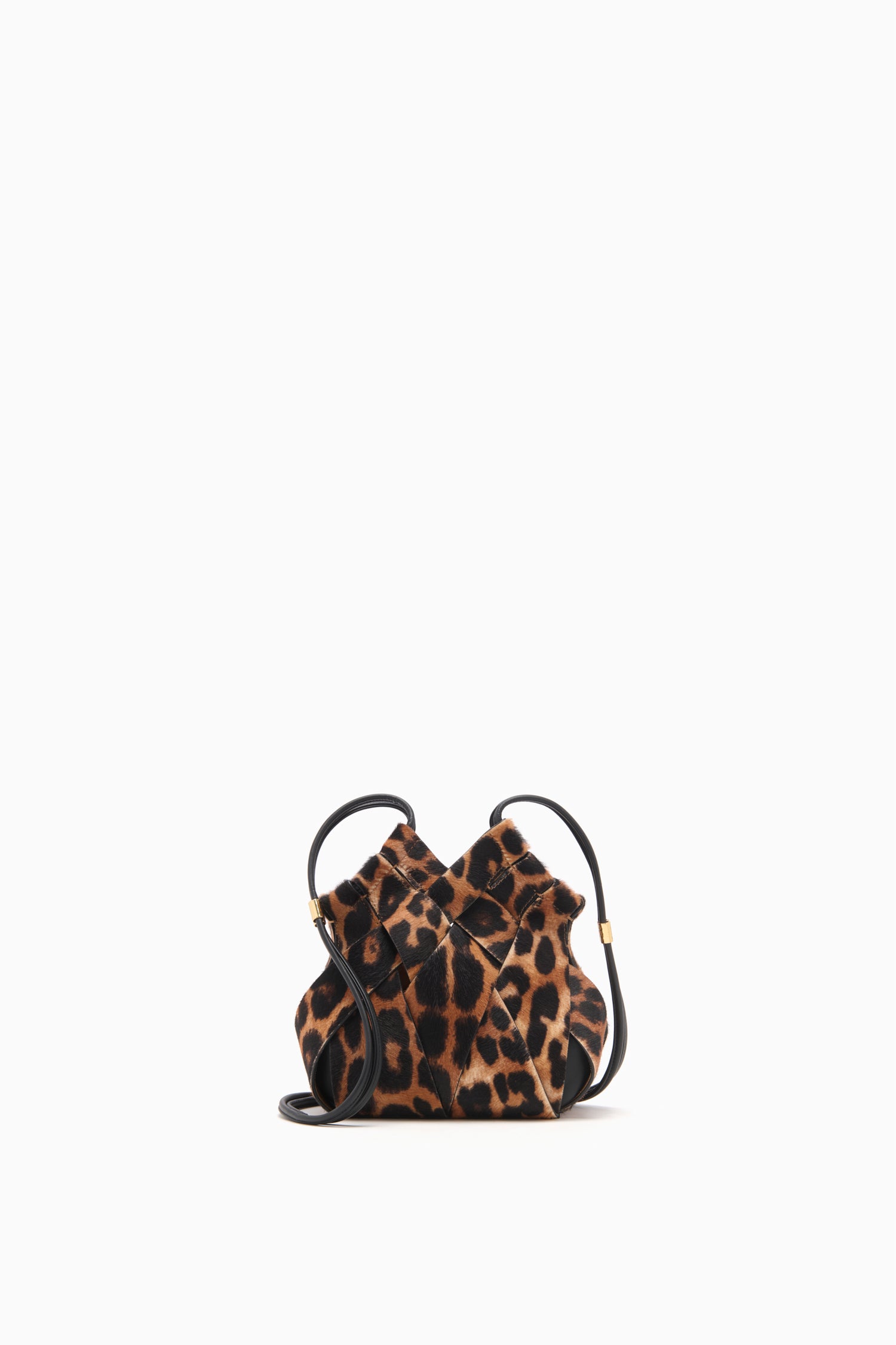 Ulla Johnson Charlotte FA261169 sac bandoulière Leopard tressé